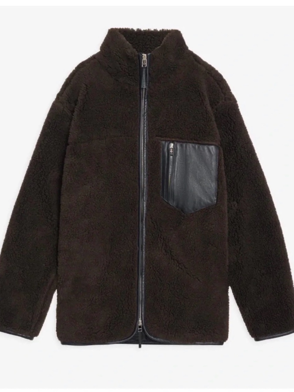 Anine Bing Ryder Teddy Jacket (L)